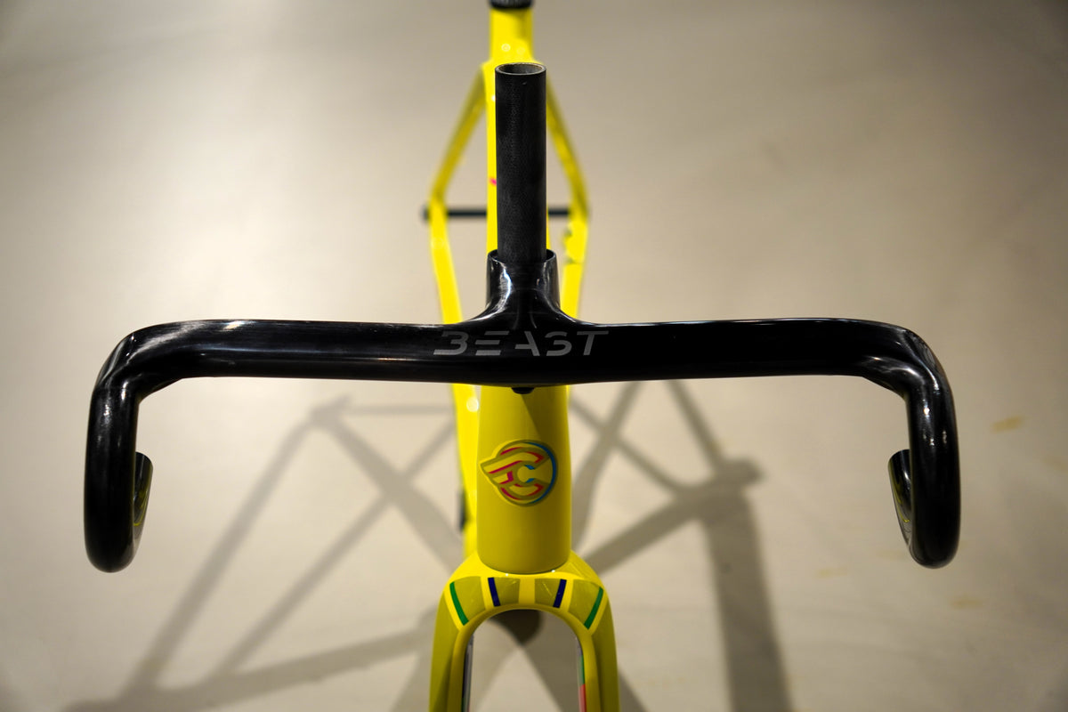 Beast One-Piece ROAD COCKPIT, UD-Finish - Schwarz