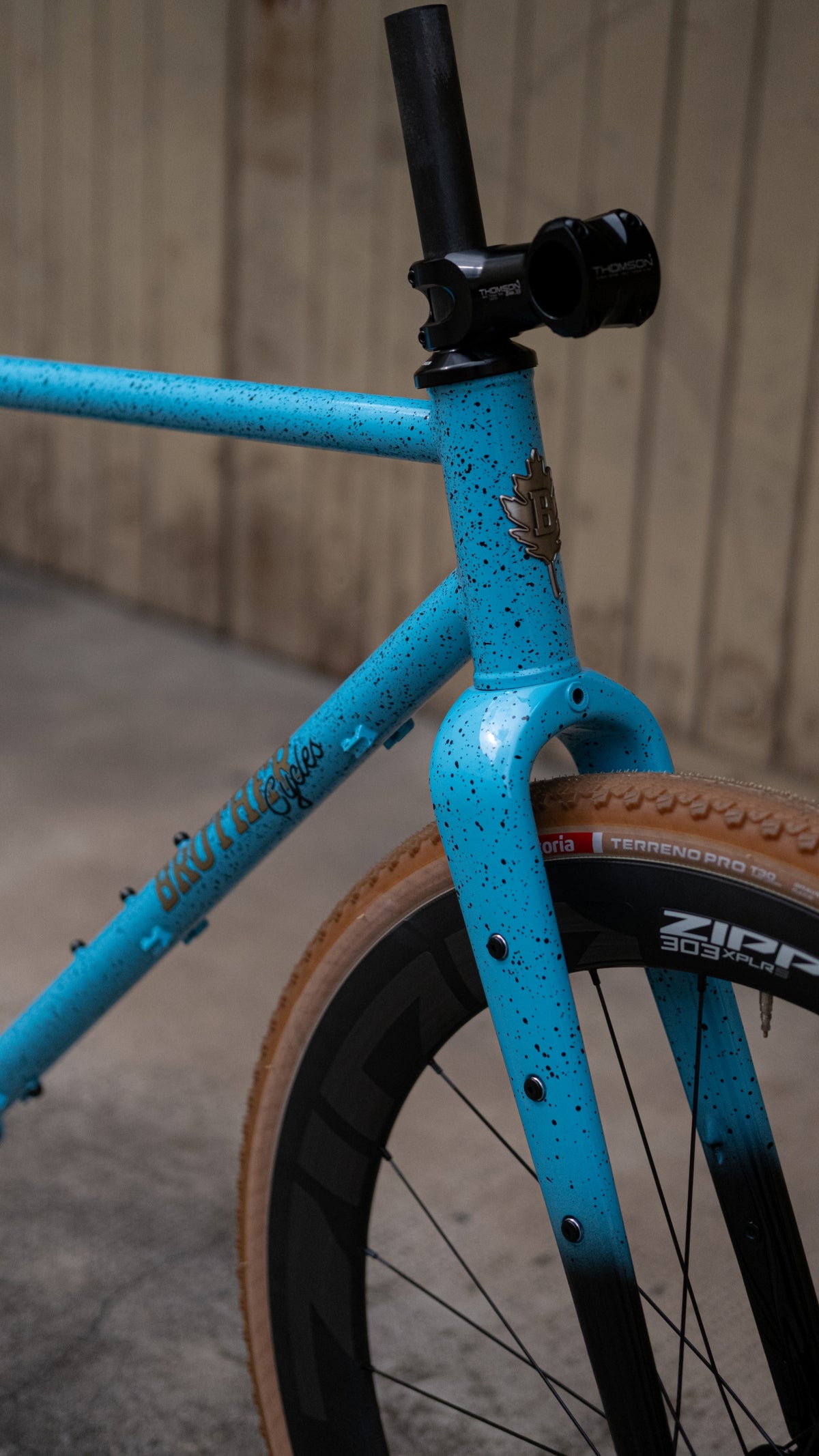 Brother Cycles - Mehteh Rahmen-Set - Blue Lagoon Fade