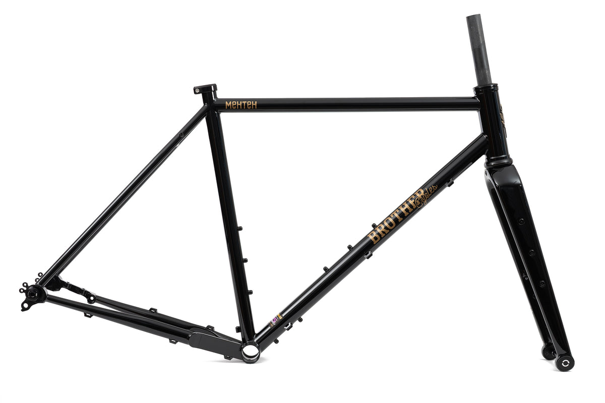 Brother Cycles - MEHTEH Rahmen-Set - Stealth Black / Gold