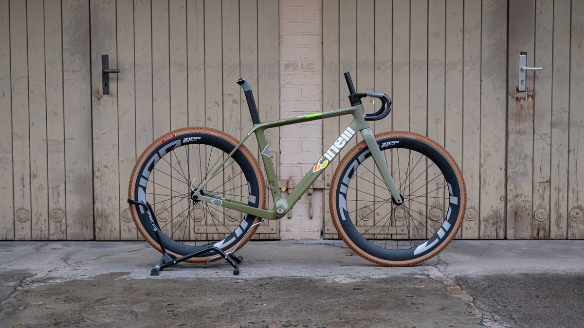 Cinelli KING ZYDECO II Carbon Rahmen-Set, Sage Rover - Small