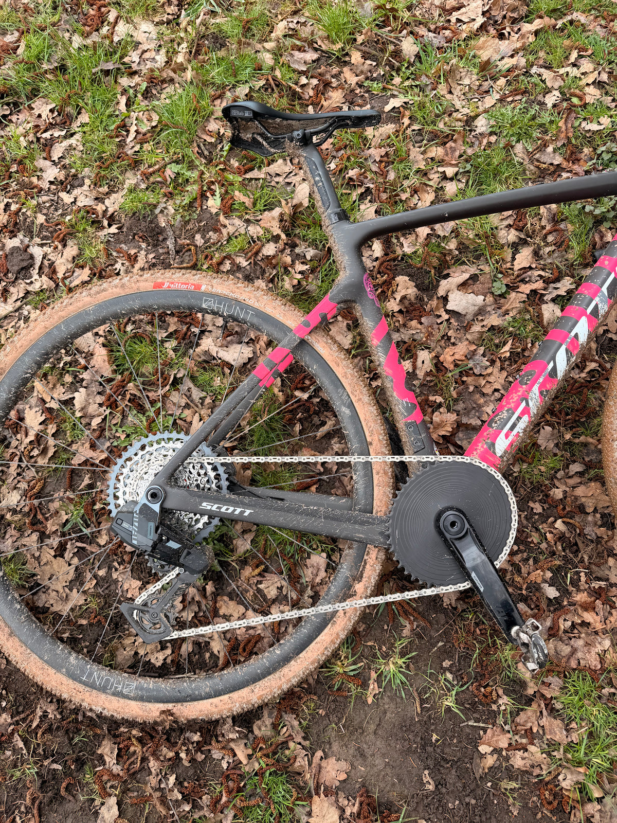Garbaruk AXS Road/CX SRAM 8-Bolt AERO Kettenblatt Rund - Matt-Schwarz