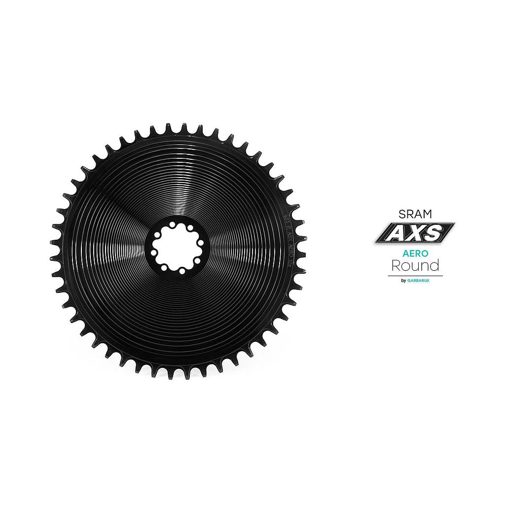 Garbaruk AXS Road/CX Aero Kettenblatt Rund - Schwarz