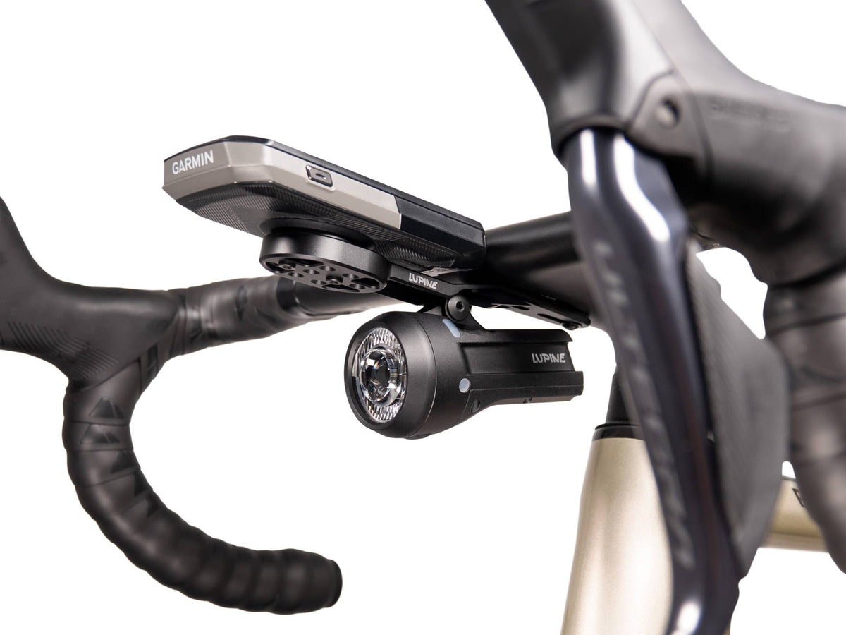 Lupine Cockpit Aero Mount with GoPro mount