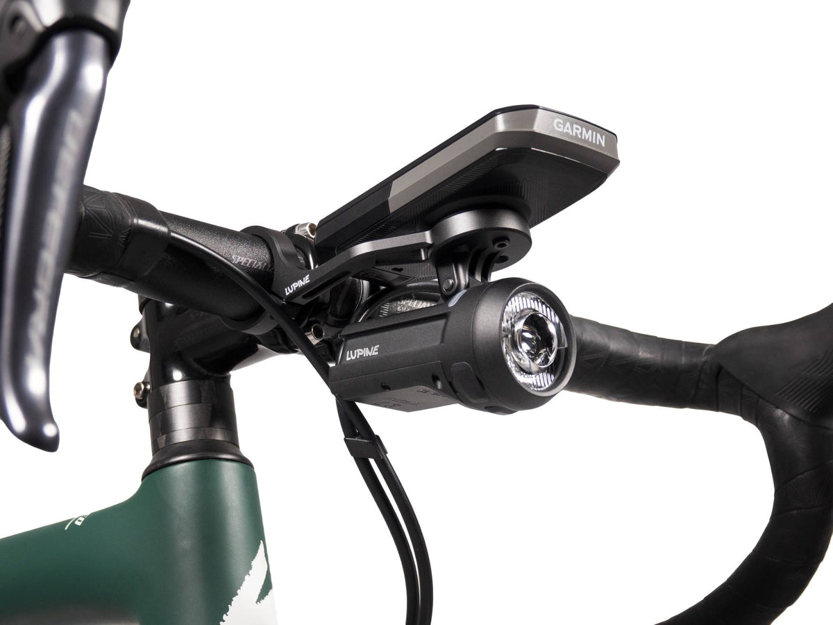 Lupine Lenker-Mount 31.8mm mit GoPro Aufnahme