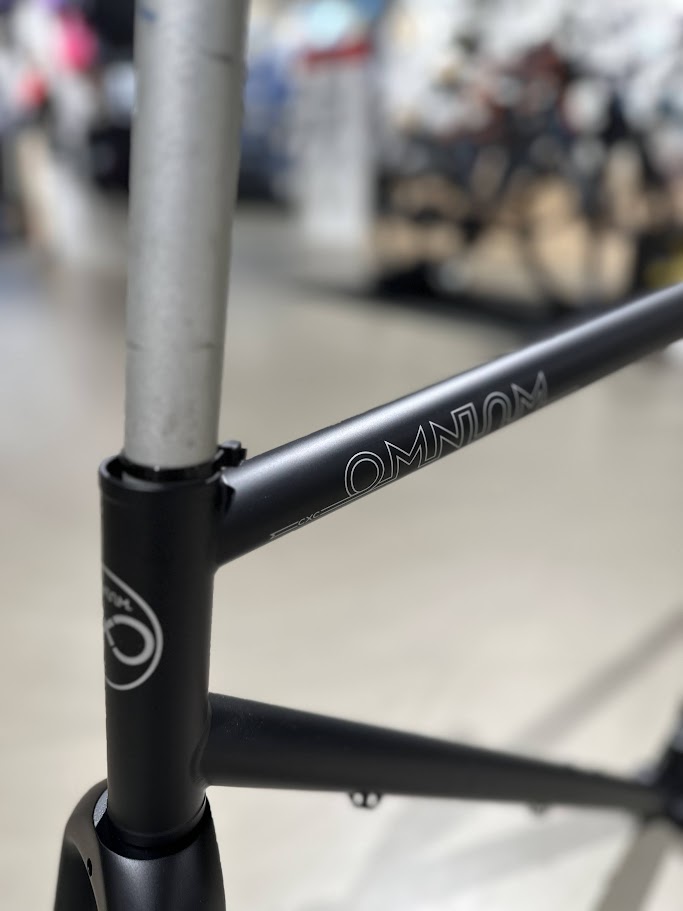Omnium CXC Standard Rahmen-Set - Matt Black Toughcoat mit Carbon Gabel