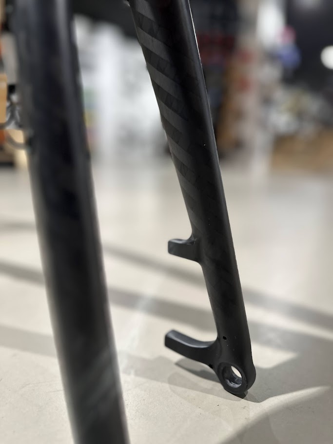 Omnium CXC Standard Rahmen-Set - Matt Black Toughcoat mit Carbon Gabel