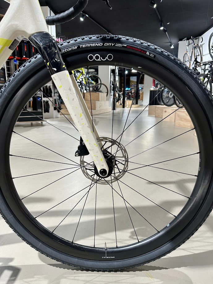 Orbea TERRA M41eTEAM 1x Carbon, White - LimeGreen
