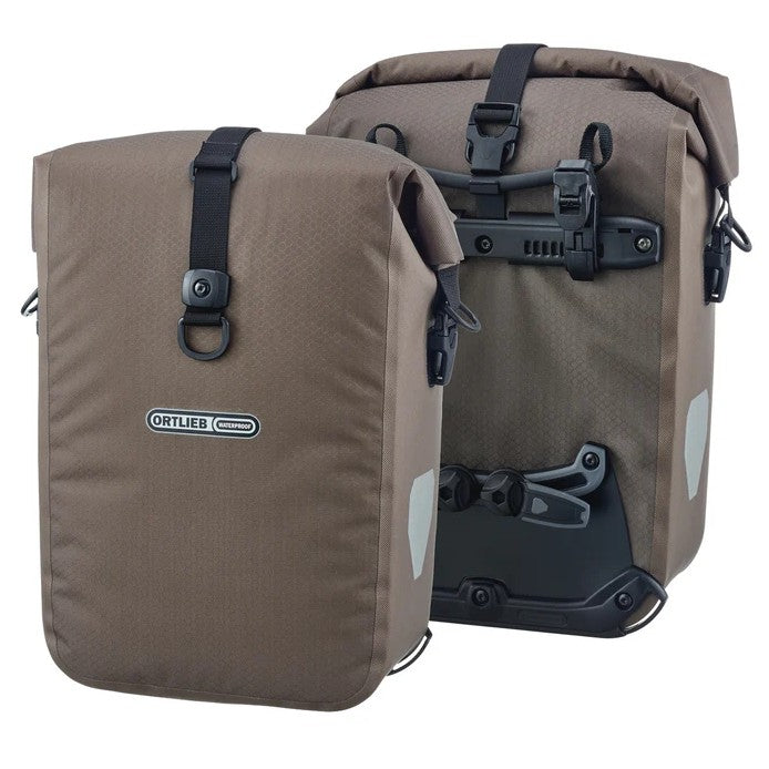 Ortlieb Gravel Pack Roller 2x14.5L (2er Set) - Dark Sand