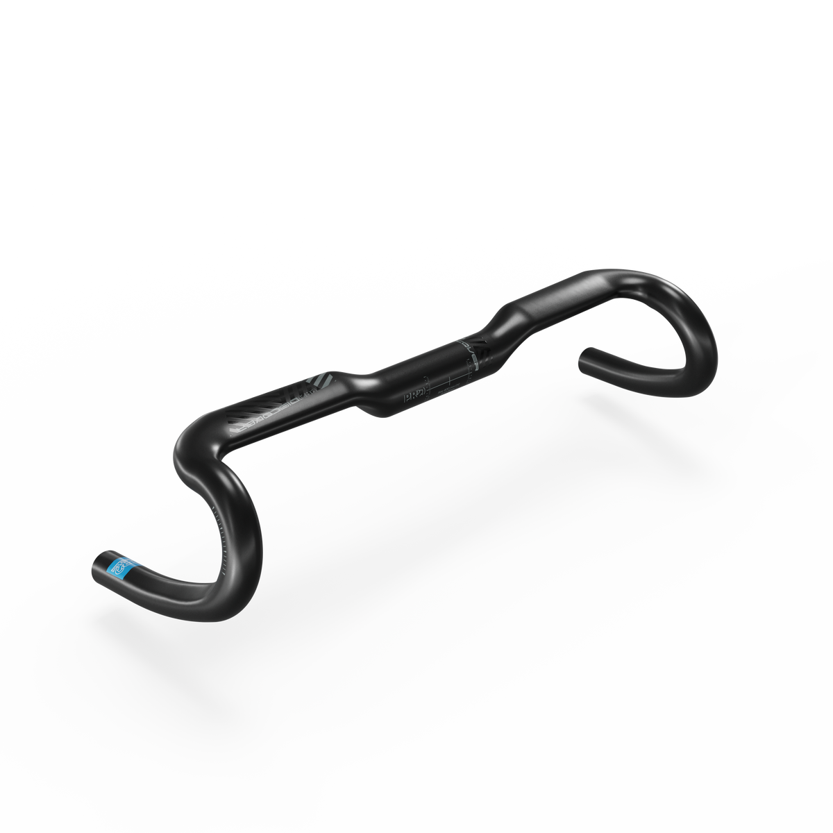 PRO Discover Ergo Gravel Drop Bar 31,8mm, 16° Flare - Schwarz