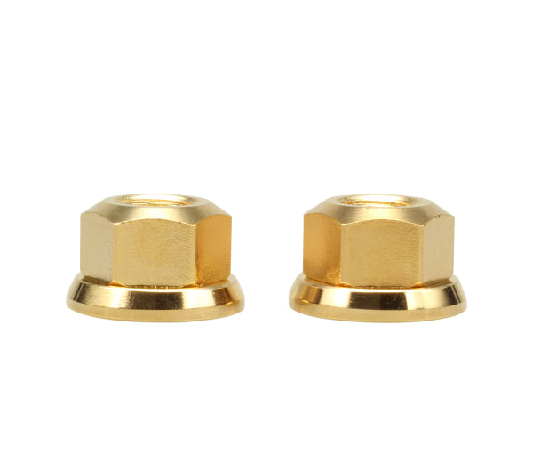 Runwell Elite Hub Nut, Axle Nuts - Gold