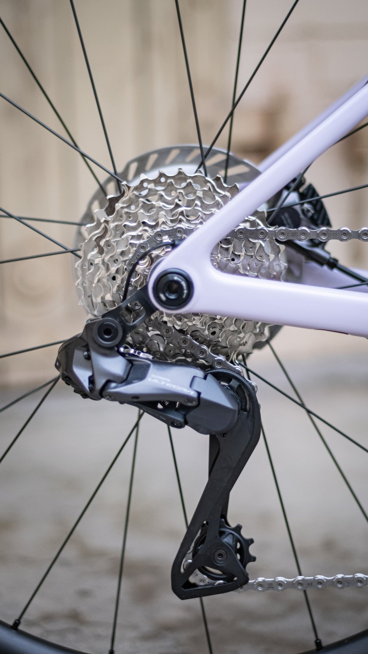Scott ADDICT 20 Rennrad Shimano Ultegra Di2 2x12 - Violet Pink