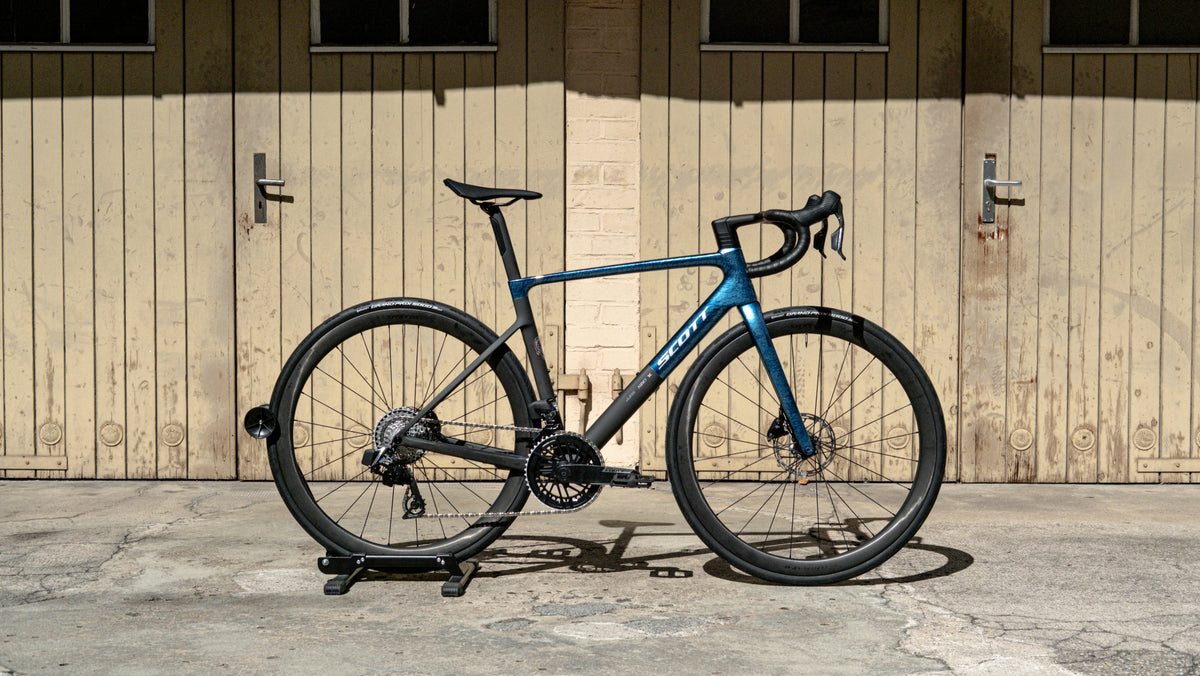 Scott Addict RC TEAM - Watery Blue / Carbon Black