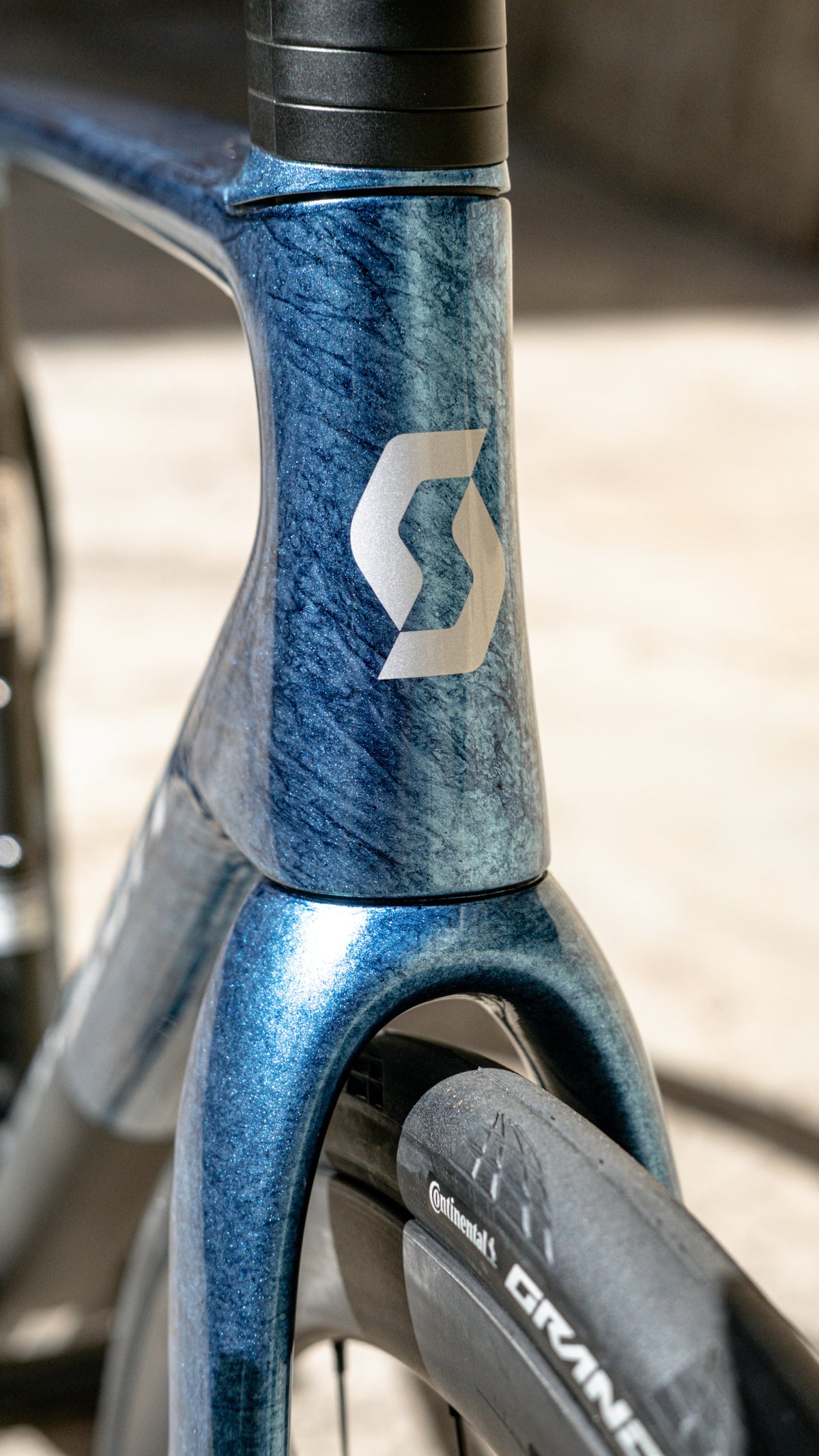 Scott Addict RC TEAM - Watery Blue / Carbon Black