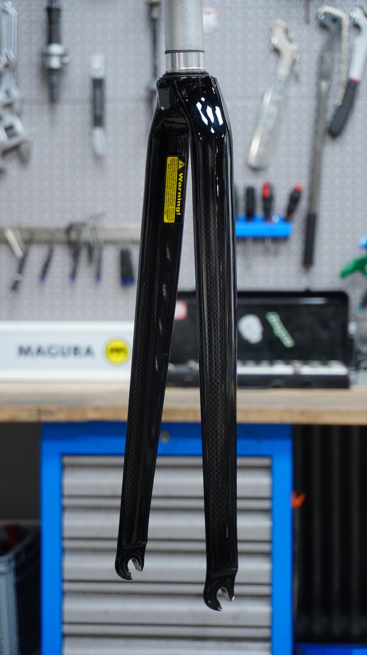 SMParts. Track Bahn Carbon Fork, A-Head 1 1/8"