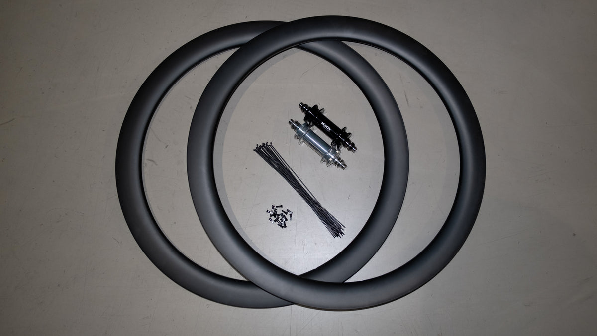 SMParts. Force 50 TLR UD Matt x MACK HUBS Superlight Track 20/20 Loch Laufradsatz