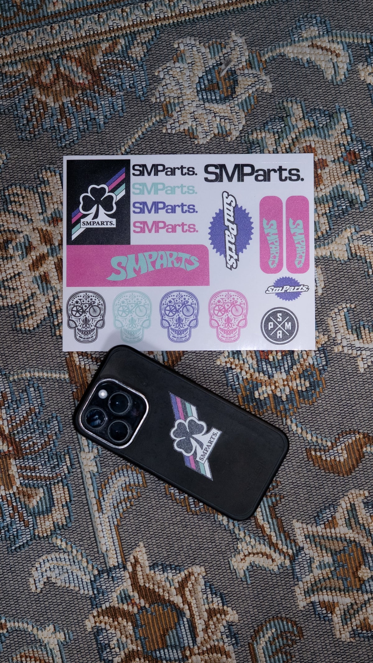 SMParts. Stickerbogen - Basic Race