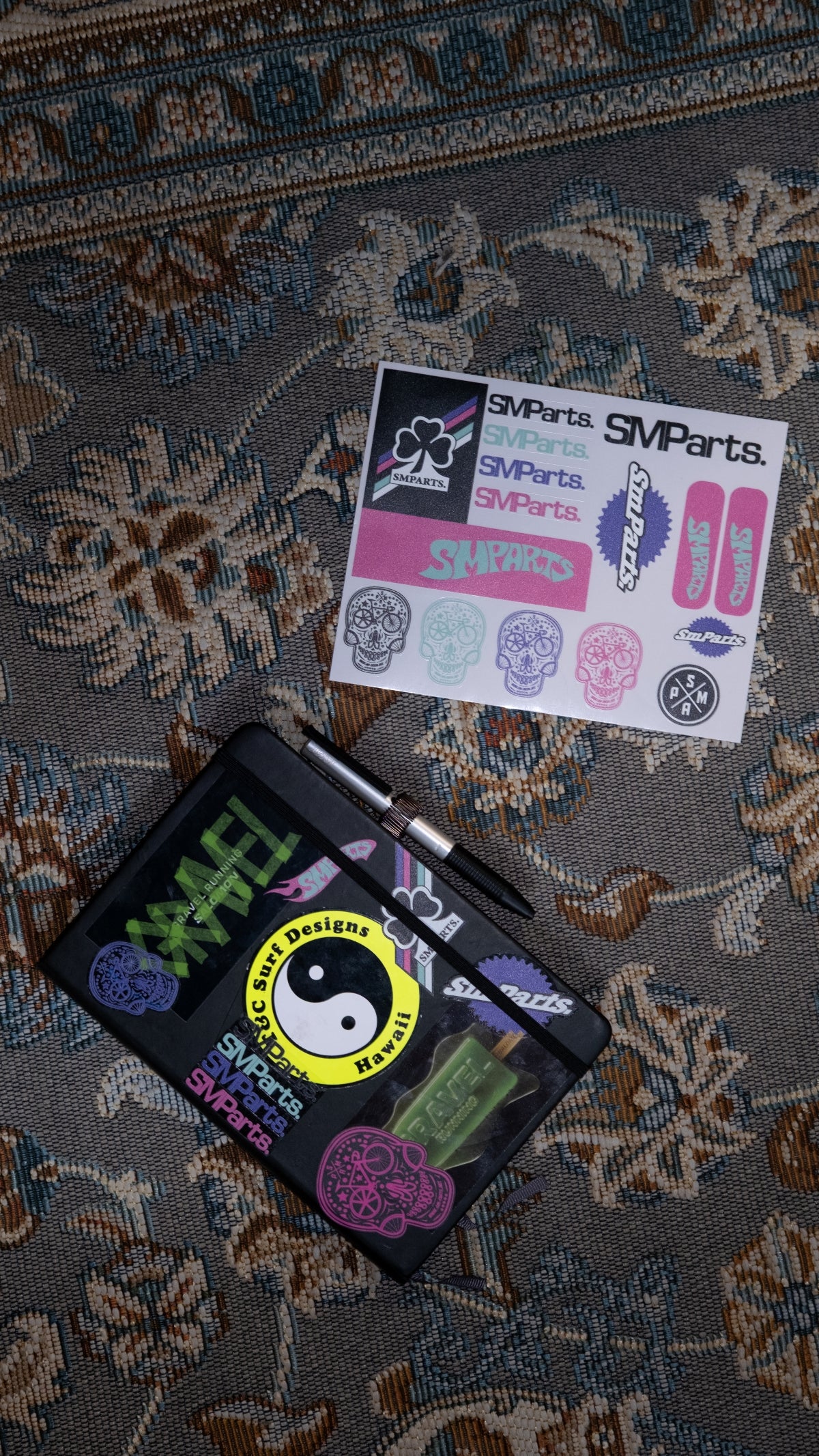 SMParts. Stickerbogen - Basic Race