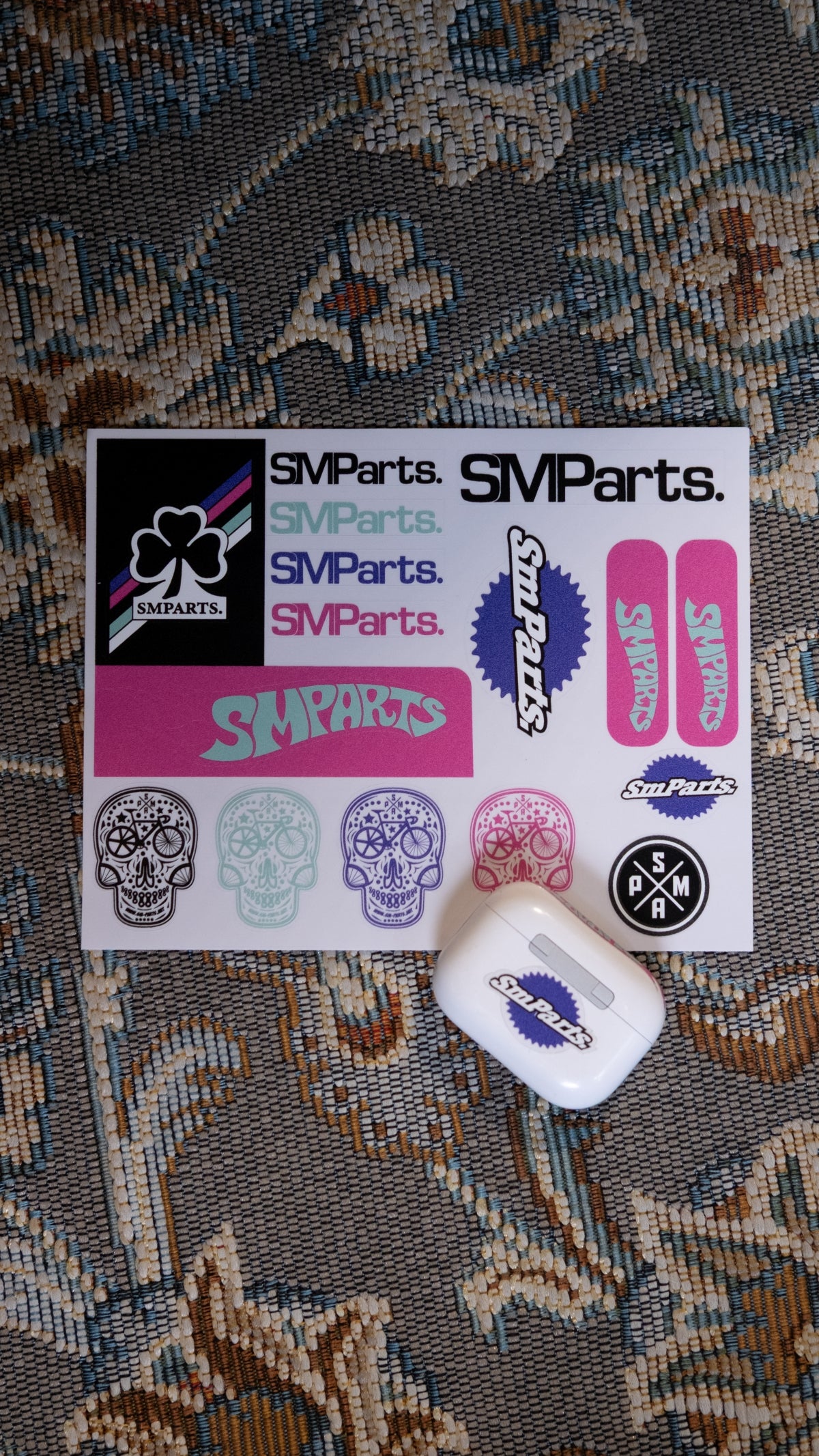 SMParts. Stickerbogen - Basic Race