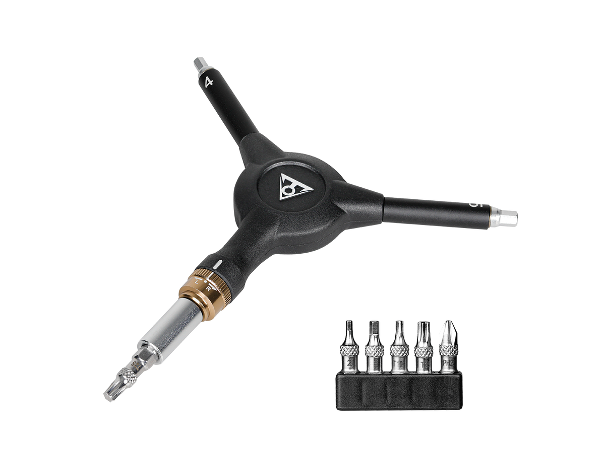 Topeak Y-Speed Ratchet mit Mini-Ratsche und Zubehör