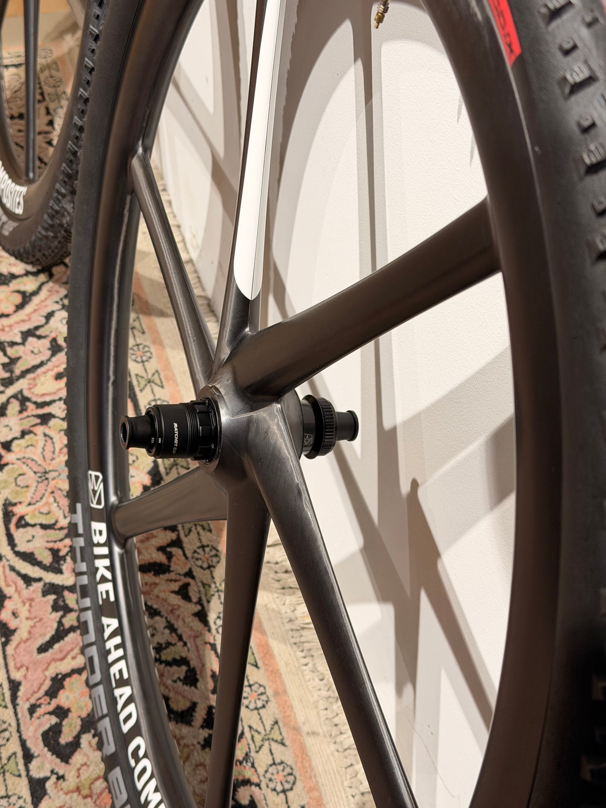 Bike Ahead Composites BITURBO GRAVEL AERO, Carbon 6-Speichen Laufräder
