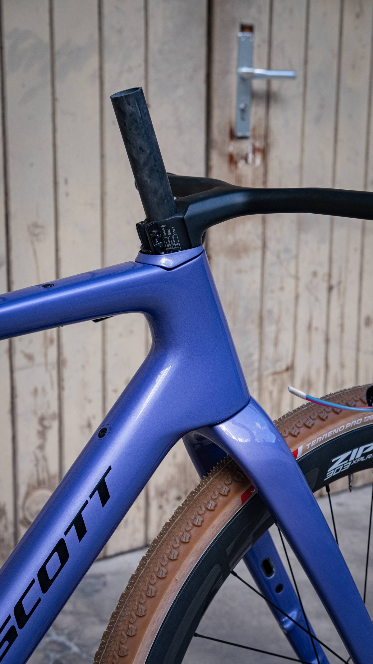 Scott Addict Gravel 10, Carbon Rahmen-Set (HMX), Blaze Purple (2027)