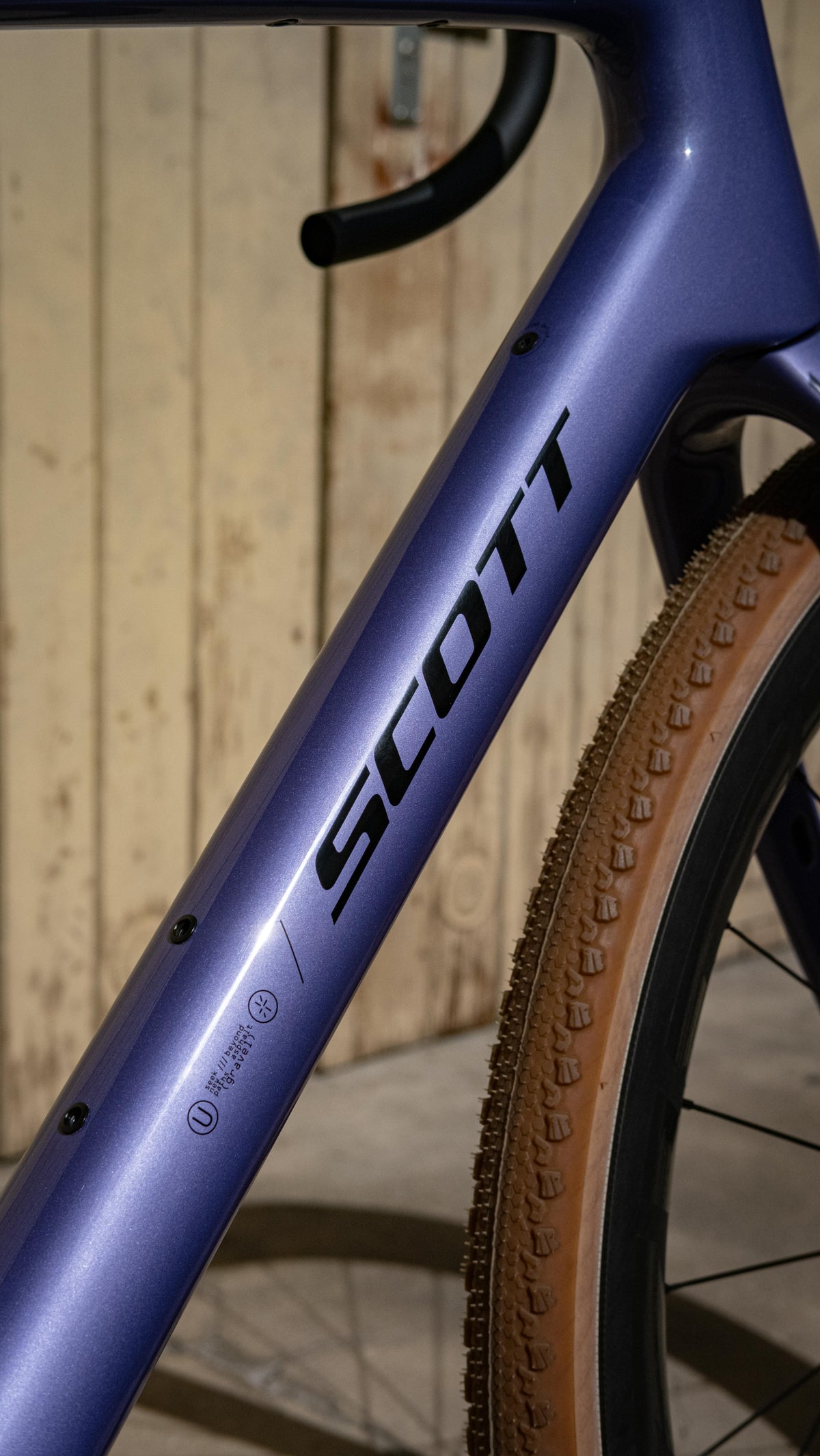 Scott Addict Gravel 10, Carbon Rahmen-Set (HMX), Blaze Purple (2027)