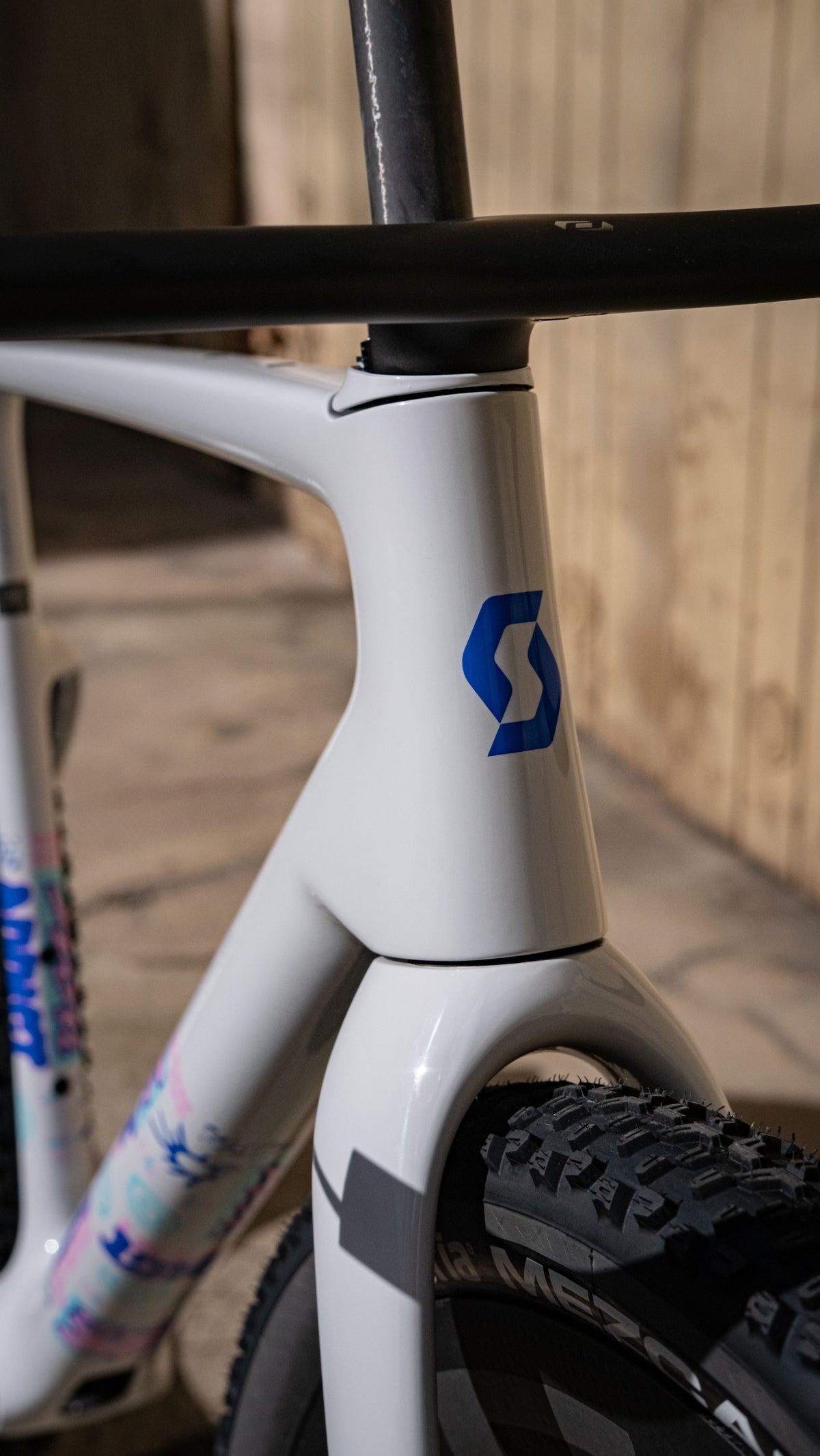 Scott Addict Gravel 20, Carbon Rahmen-Set - Beluga Grey (2027)