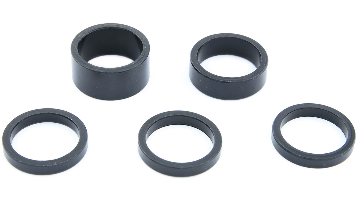 Contec 1" Steuersatz Spacer-Set, Schwarz