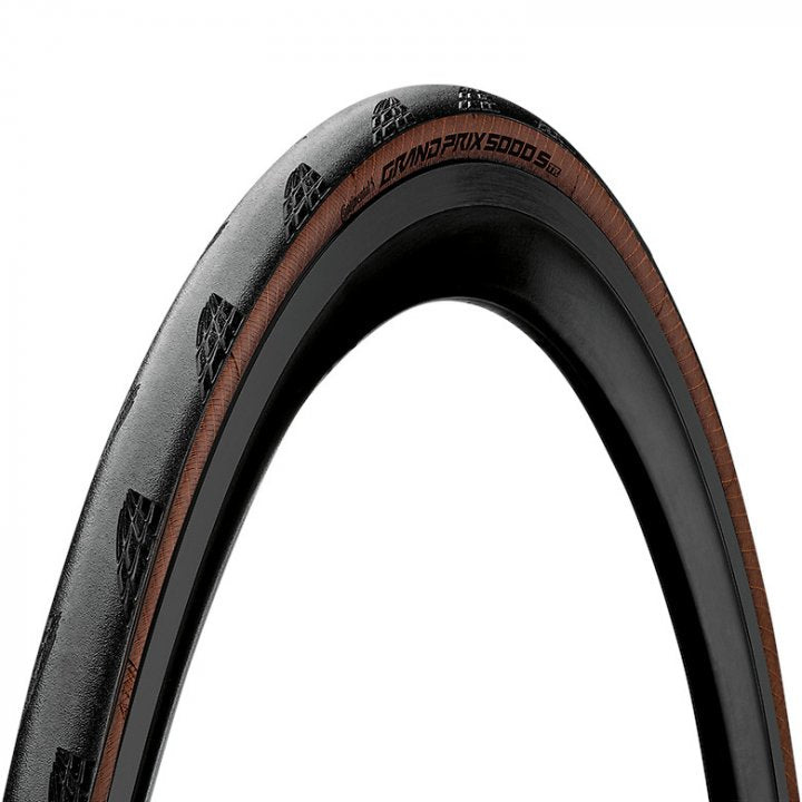 Continental Grand Prix 5000S TR 700x25c faltbar - TUBELESS - Schwarz/Transparent