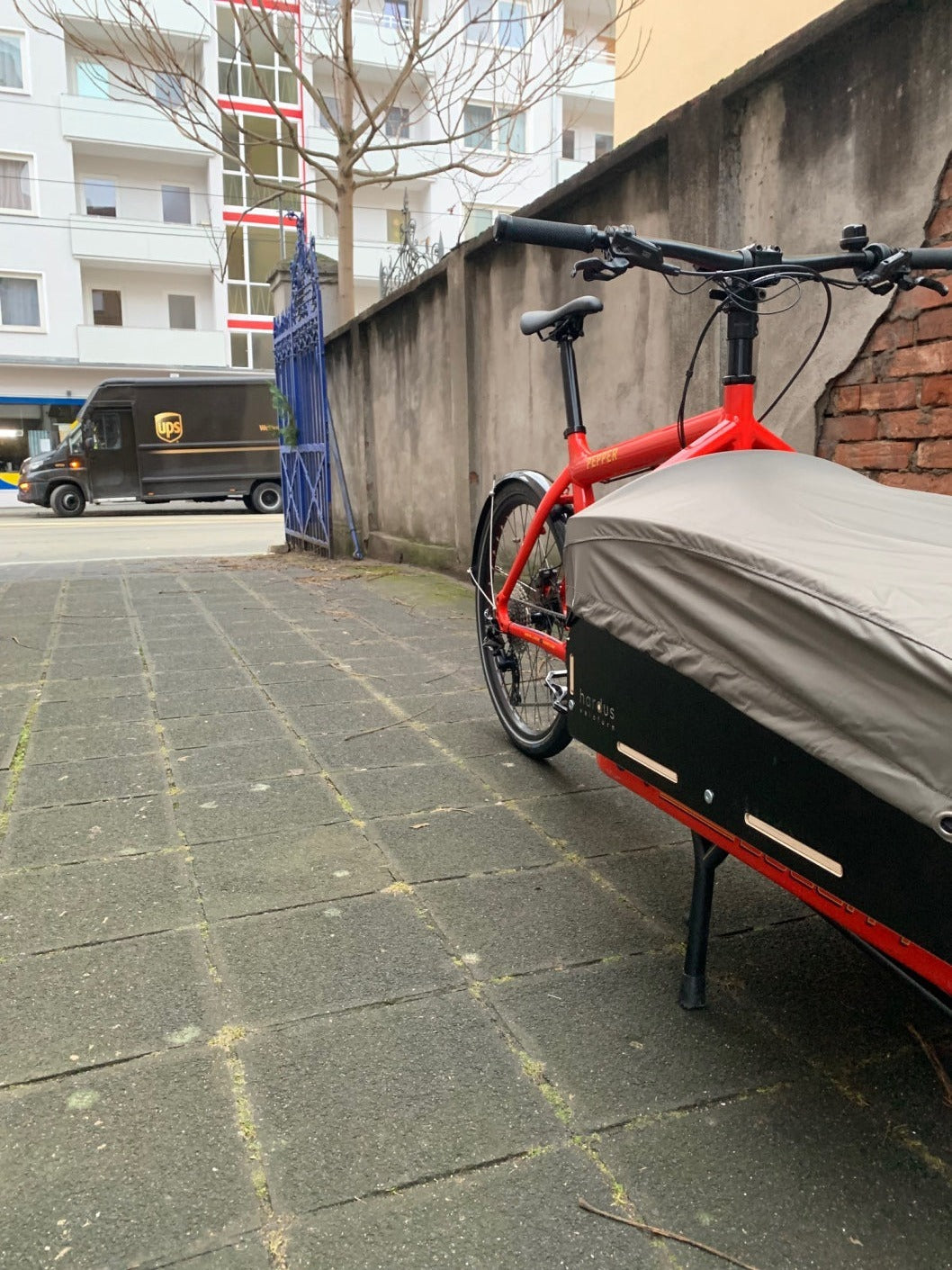 Hardus velofurn Bullitt Box - Persenning/Abdeckung Medium
