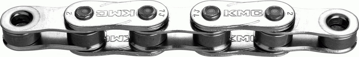 KMC Z1eHX Singlespeed Kette NARROW 1/2" x 3/32" - Silber