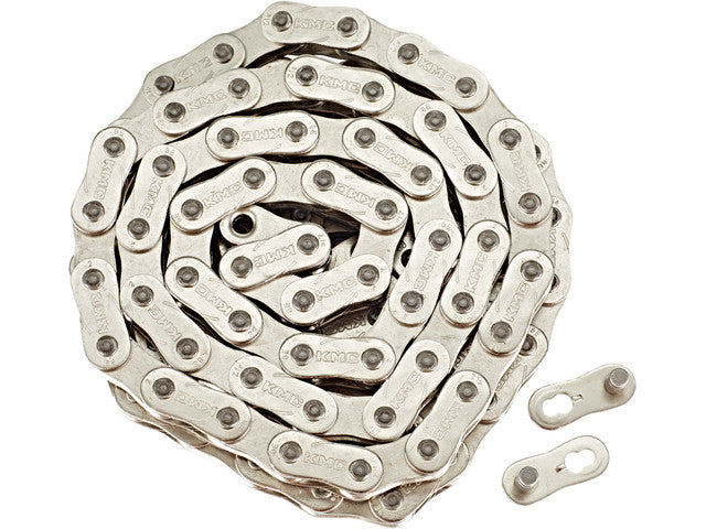 KMC Z1eHX Singlespeed Kette 1/2" x 1/8" - Silber