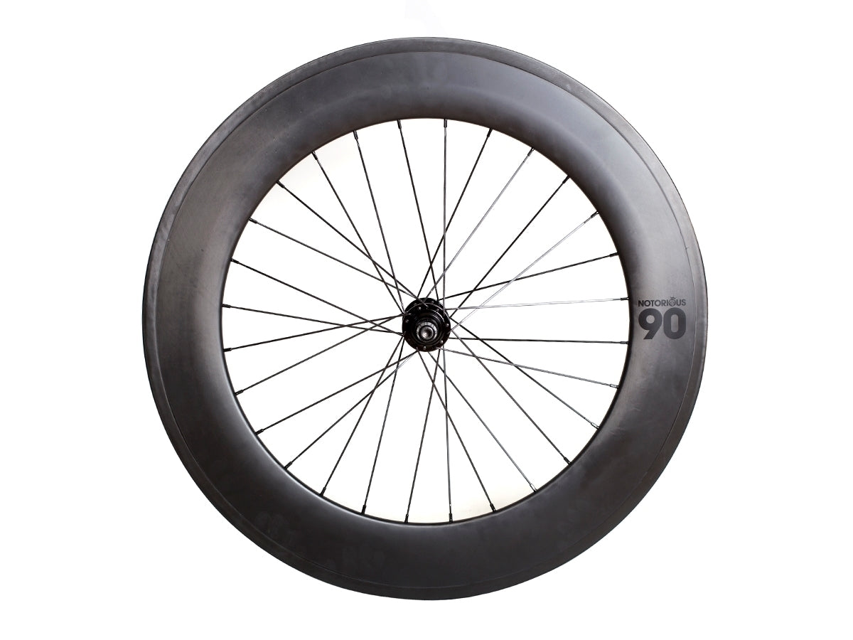 BLB Notorious 90 x BLB KING HUB Track Vorderrad Schwarz, 32Loch