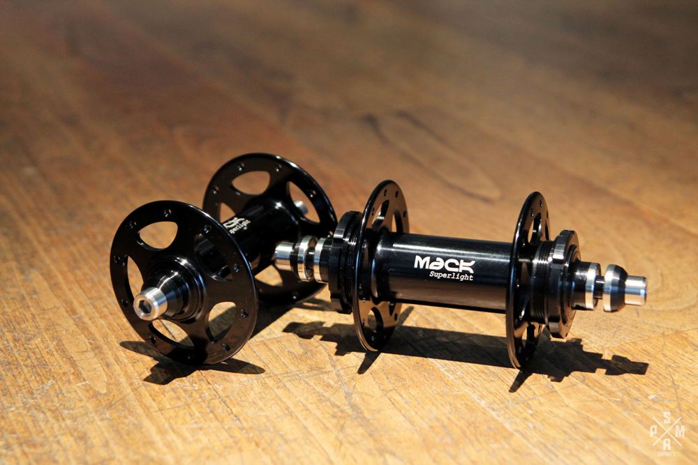 MACK HUBS Superlight Track Vorderrad Nabe Hochflansch - Sheriff Star