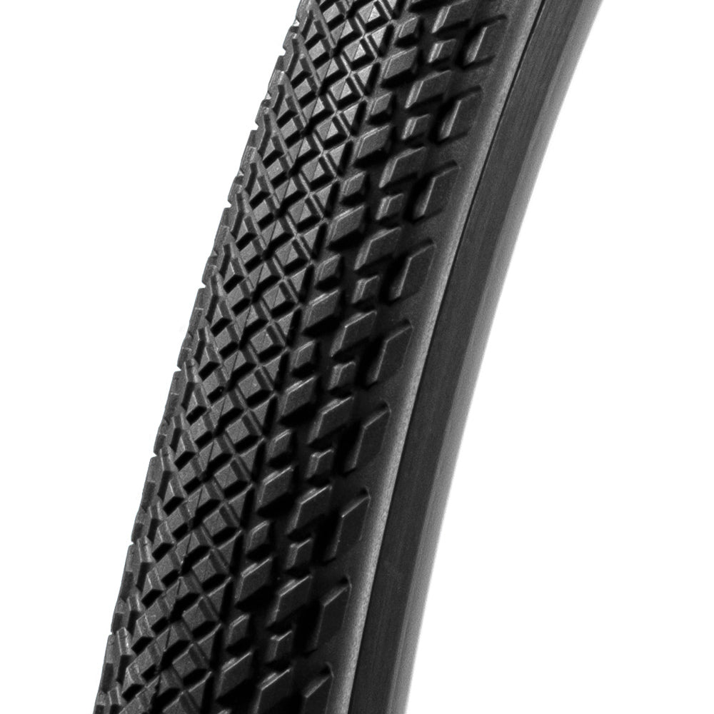 Tufo Gravel Thundero TR Faltreifen - Tubeless Ready - 40-622 - Schwarz/Schwarz