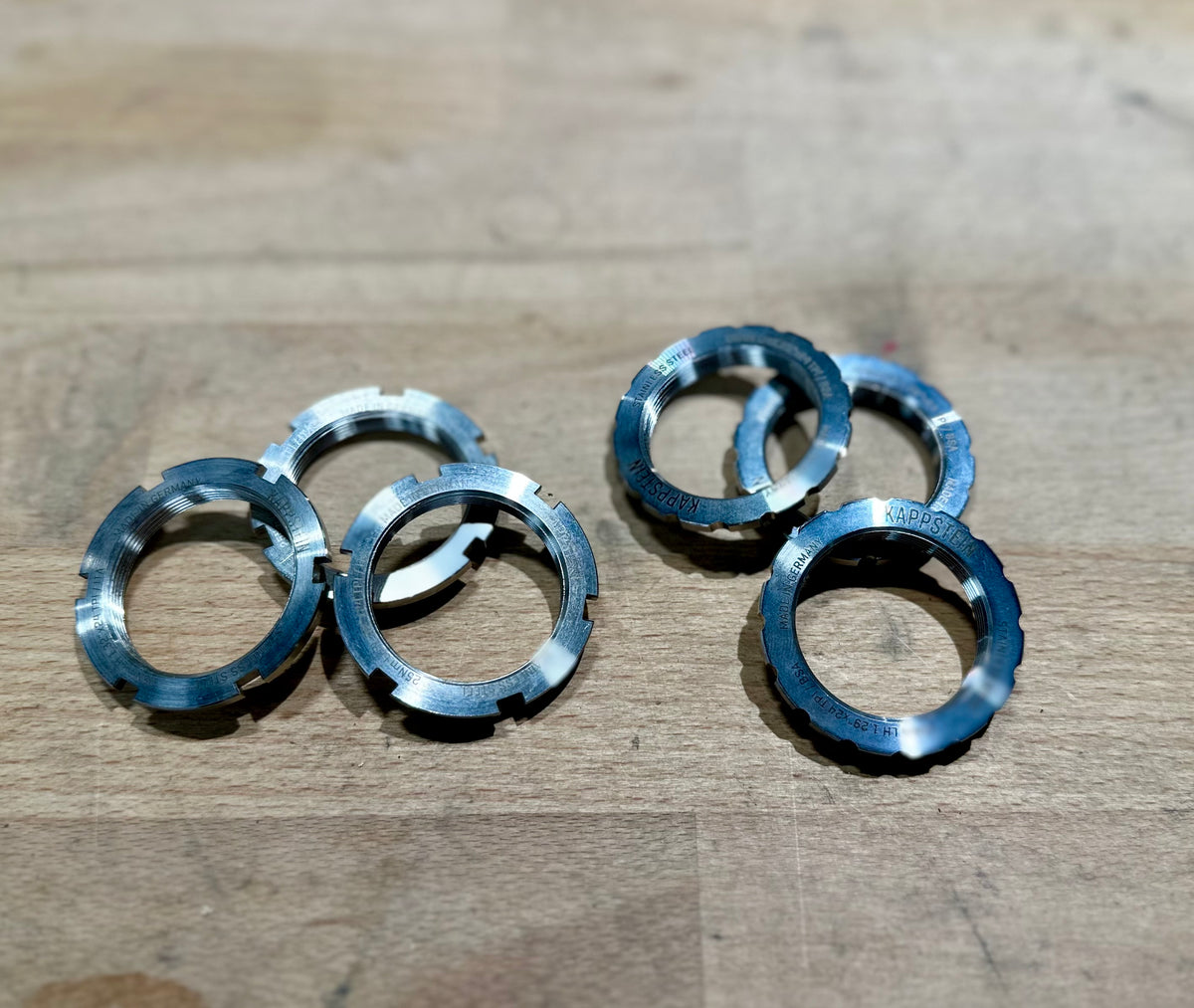 Kappstein Edelstahl Lockring