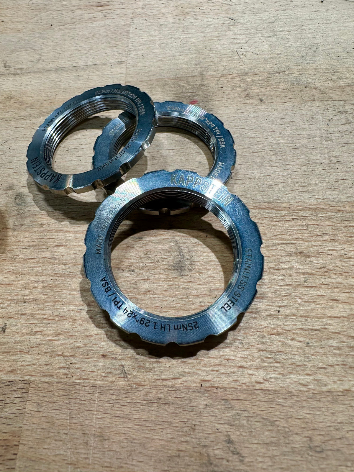 Kappstein Edelstahl Lockring