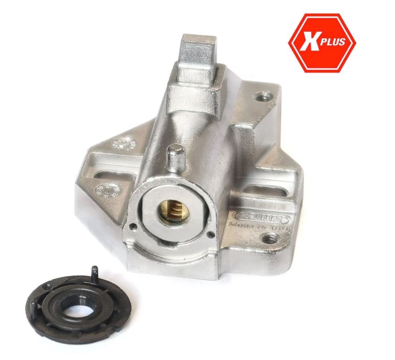 ABUS Pro Shield XPlus 5755 NR Rahmenschloß (gleichschließend) inkl. Shimano Akkuschloß