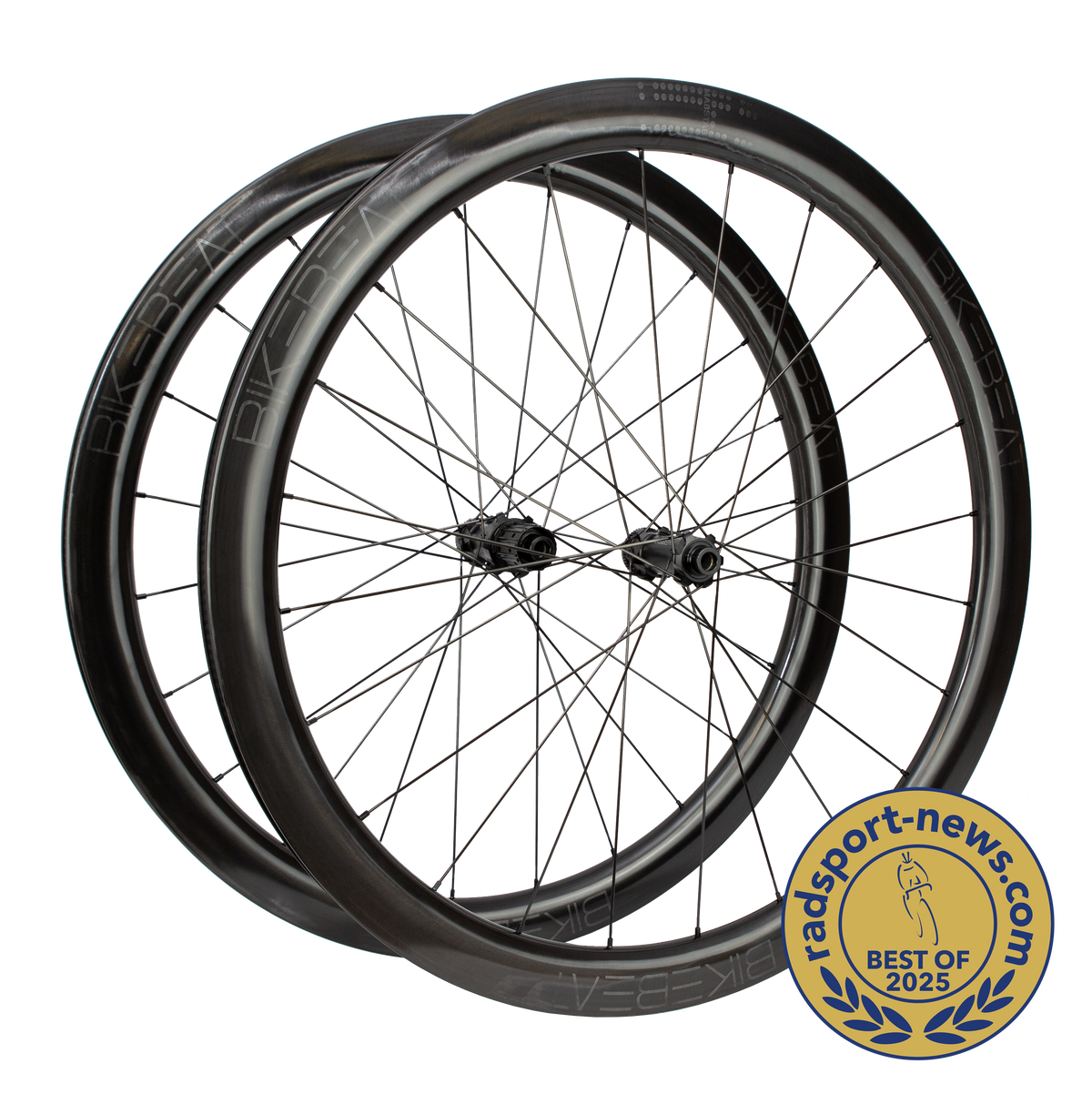 BIKEBEAT Maßstab EVO 45mm Carbon Laufrad-Satz