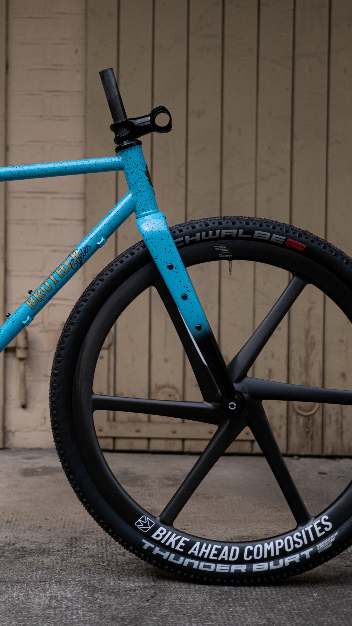 Brother Cycles - Mehteh Rahmen-Set - Blue Lagoon Fade