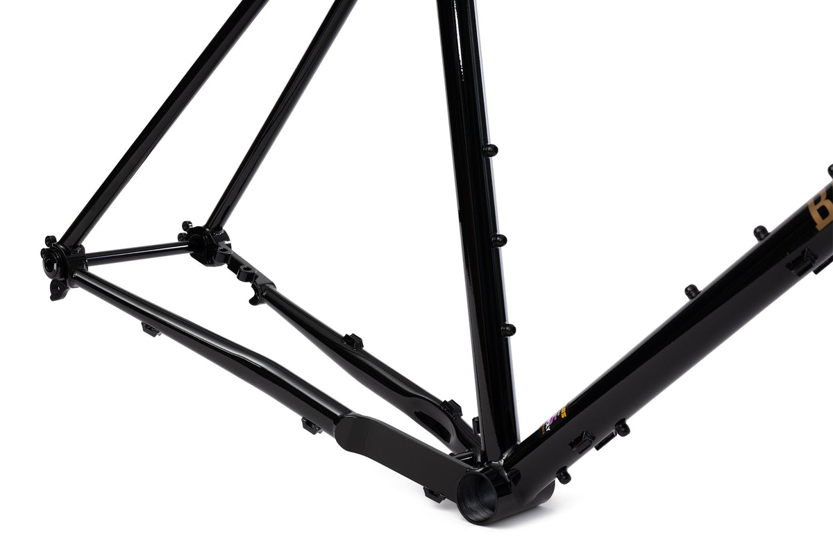 Brother Cycles - MEHTEH Rahmen-Set - Stealth Black / Gold