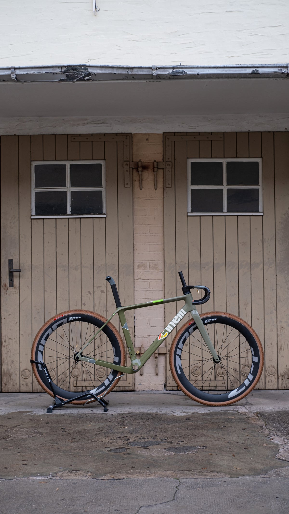 Cinelli KING ZYDECO II Carbon Rahmen-Set, Sage Rover - Small