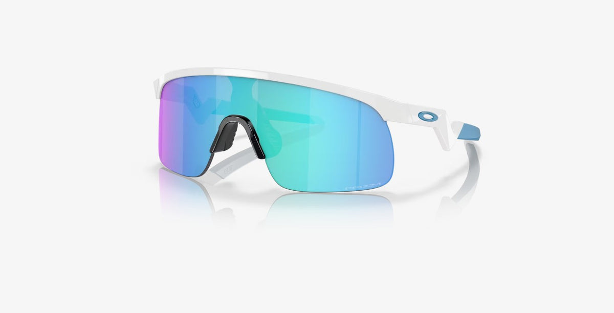 Oakley RESISTOR Polished White w/ PRIZM Sapphire