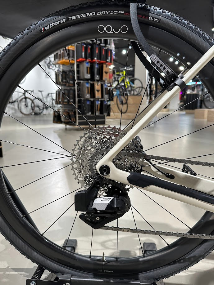 Orbea TERRA M41eTEAM 1x Carbon, White - LimeGreen