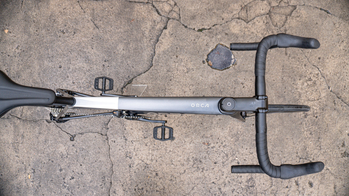 Orbea ORCA M35i Carbon, Diamond Carbon View (Matte) - Titan Gray (Gloss)