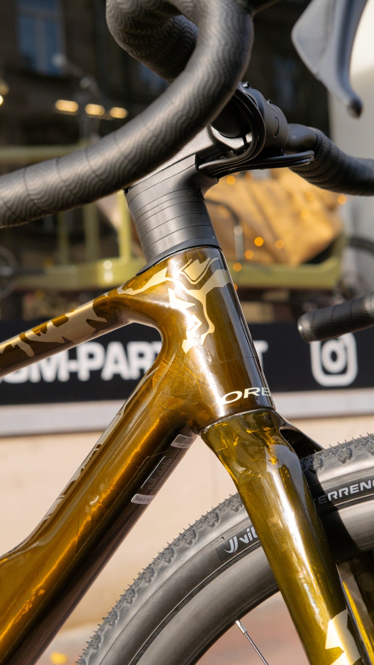 Orbea Terra ADV M31eTeam (2026), 1x, Caramel Carbon View