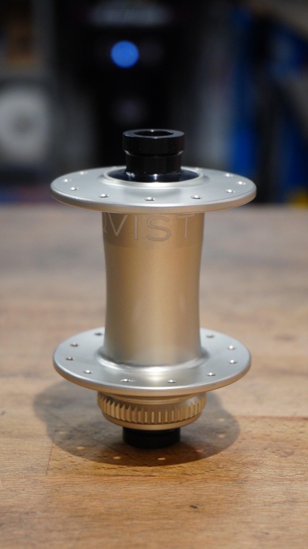 QVIST Vorderradnabe, Centerlock, 12x100mm - Silber