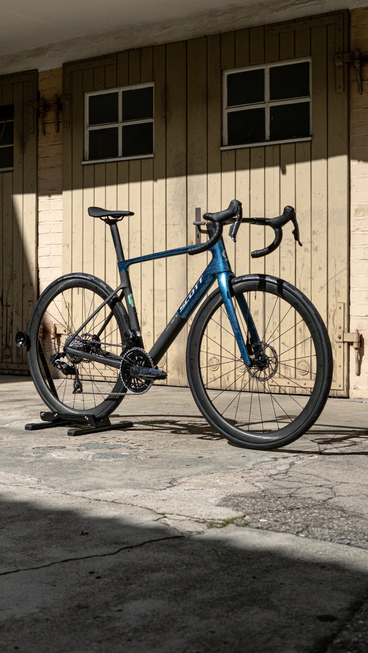 Scott Addict RC TEAM - Watery Blue / Carbon Black