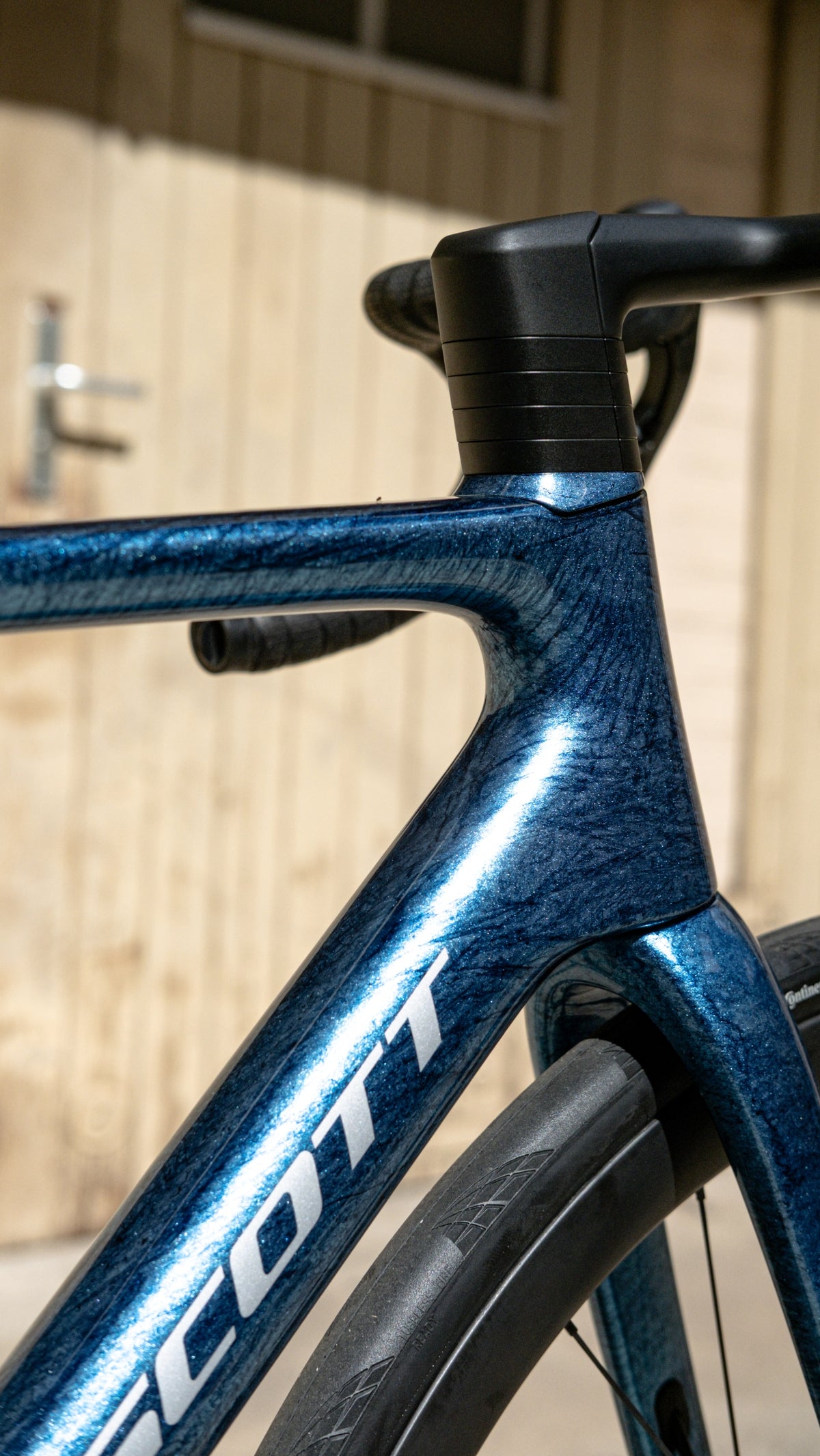 Scott Addict RC TEAM - Watery Blue / Carbon Black