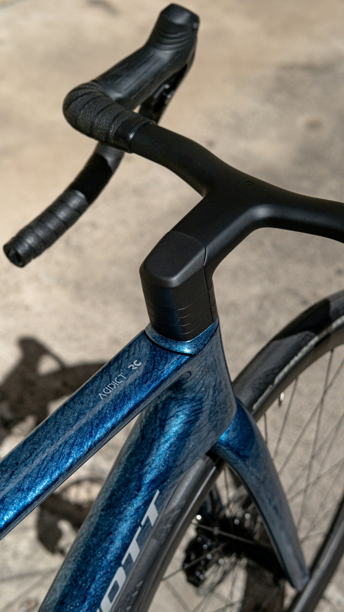 Scott Addict RC TEAM - Watery Blue / Carbon Black